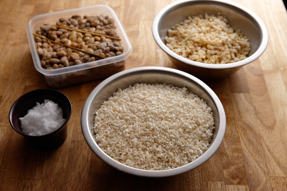 「納豆の塩辛」の材料