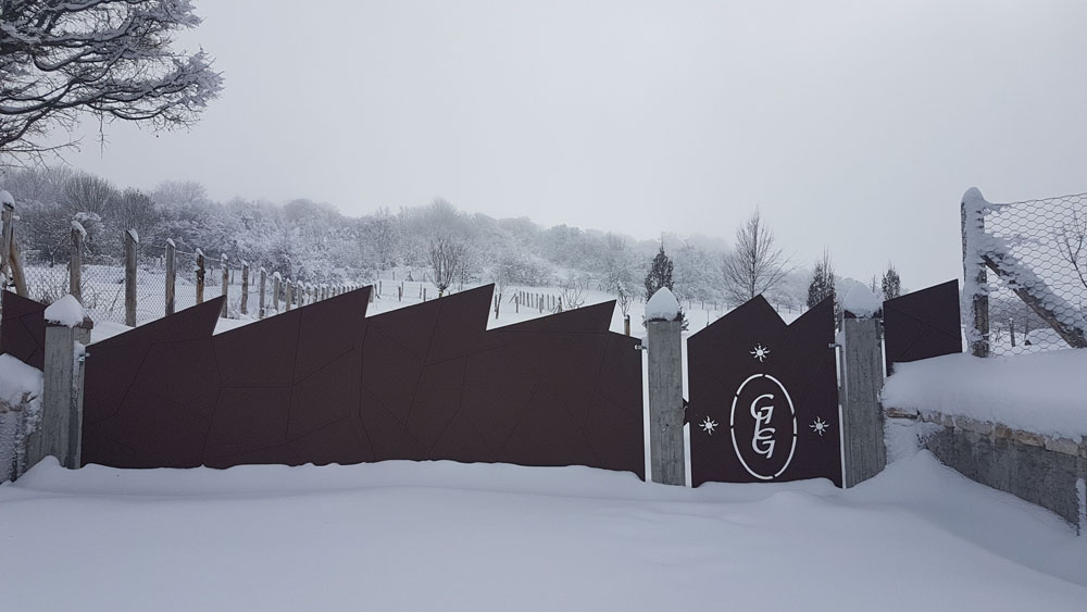 冬にはかなりの大雪