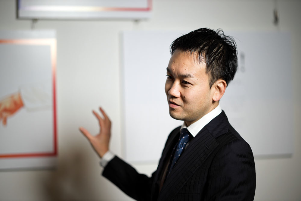 ©Hide Urabe サロン・デュ・ショコラ バイヤーの五藤久義さん。グローサリーバイヤーとしての経験が長く、食全般に精通する。