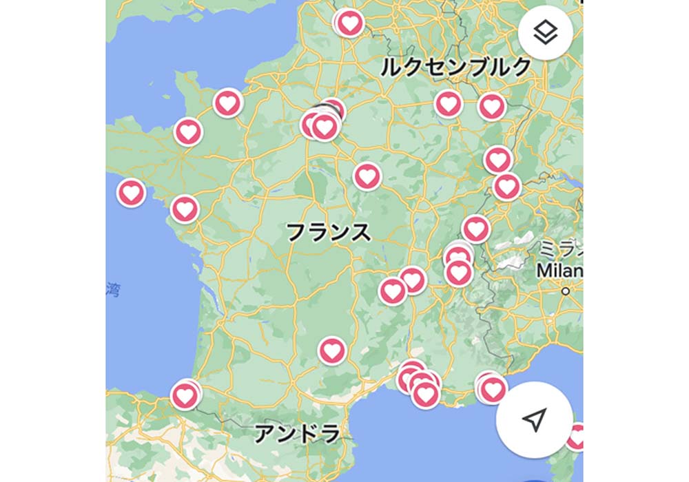バイヨンヌ、コルシカ、アルザス、リール、ノルマンディ、ジュネーヴ・・・シェフ訪問の旅は１カ月に及んだ。優れたショコラティエが地方から発信しているのはフランスならでは。以下、旅の様子と注目のシェフをほんの少しご紹介。