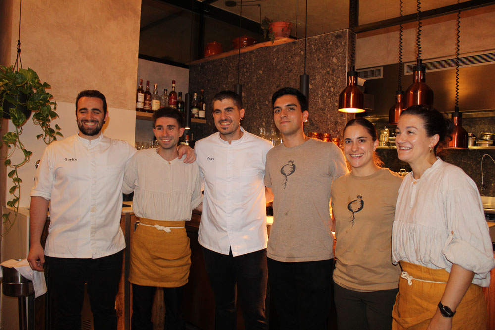 「AMA」はスペインでいま最も注目を集める１軒。スターダムを駆け上がっている真っ最中だ。