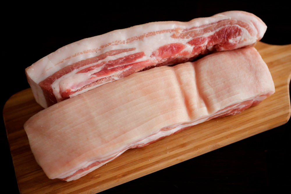 寝かせた後の肉の状態