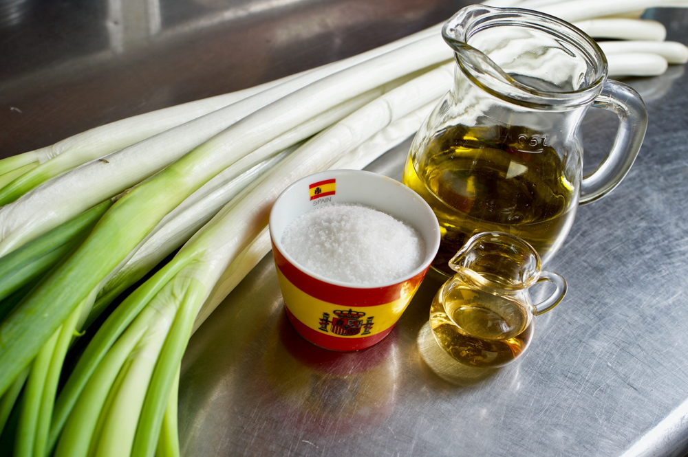 「焼きネギのマリネ」材料と作り方