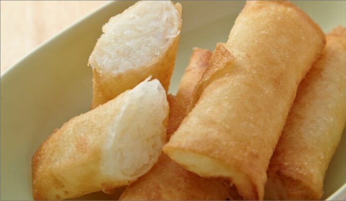 優しい甘味がじわり広がる「ダイコンの春巻き」