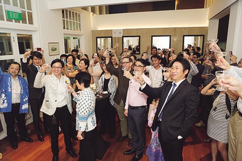 １年に一回、全世界で｢日本酒で乾杯を！｣ SAKE アンバサダー 清永真理子