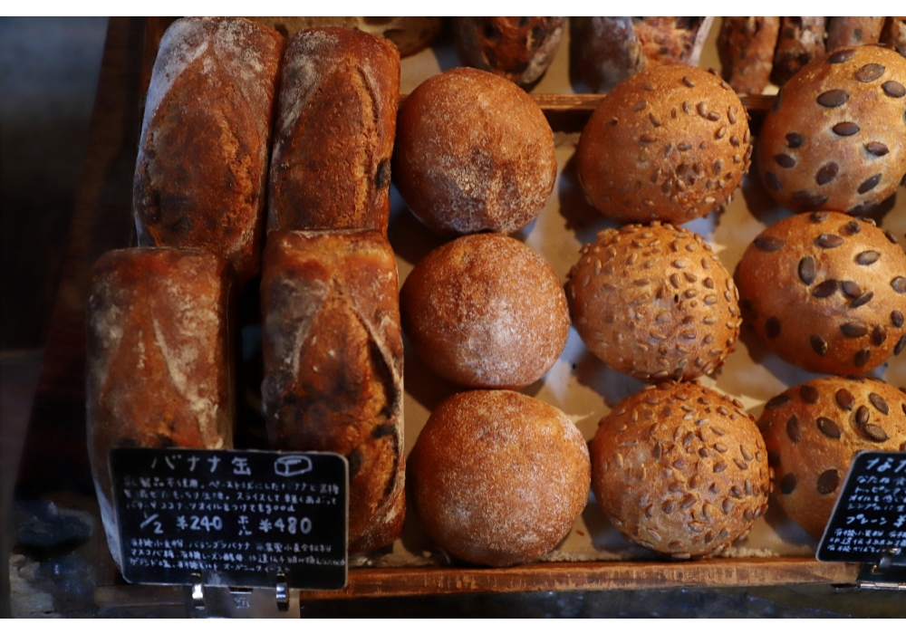 バナナ缶＆なたね丸パン