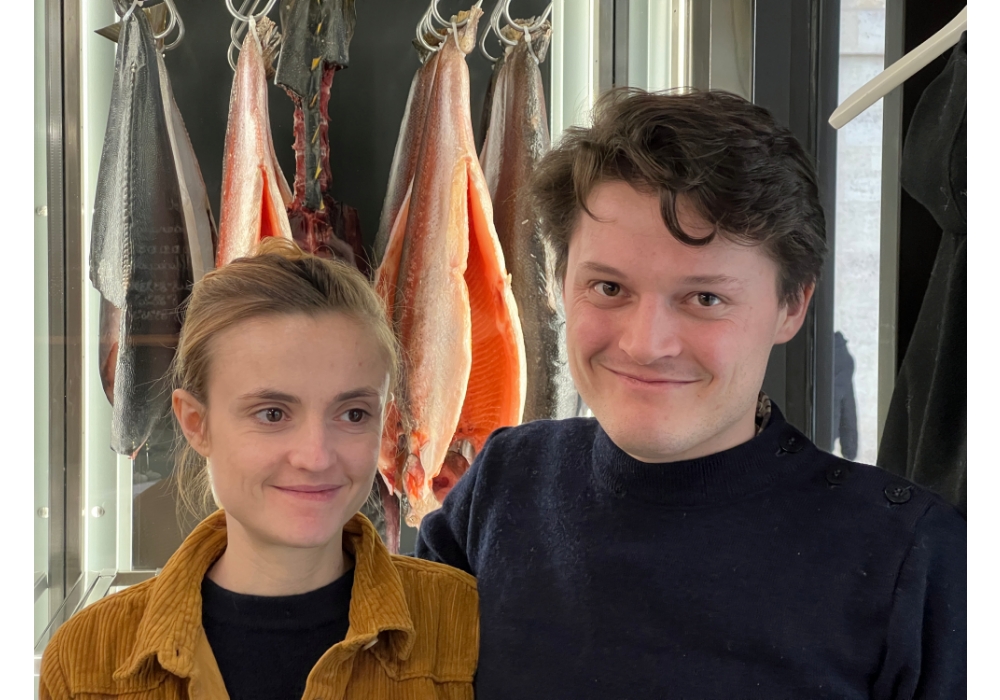 店主のアルチュール＆マリー＝ヴィクトワール・ヴィオ夫妻。