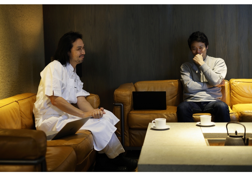 代表・石田聡さんとエグゼクティブシェフ・生江史伸さん