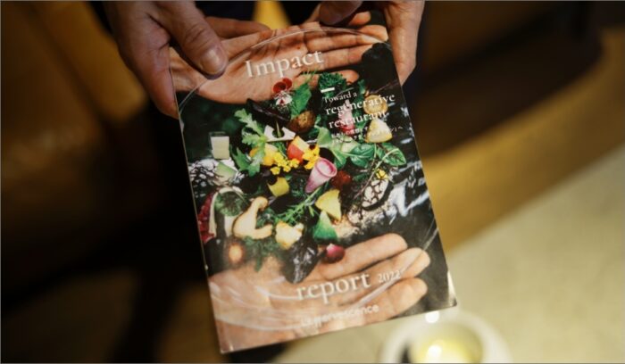 三ツ星レストラン「レフェルヴェソンス」のインパクトレポート制作の舞台裏