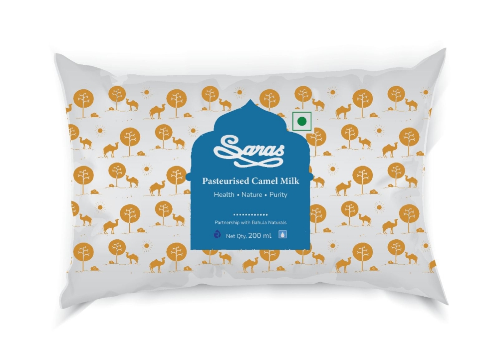 インド初の低温殺菌ラクダミルク。