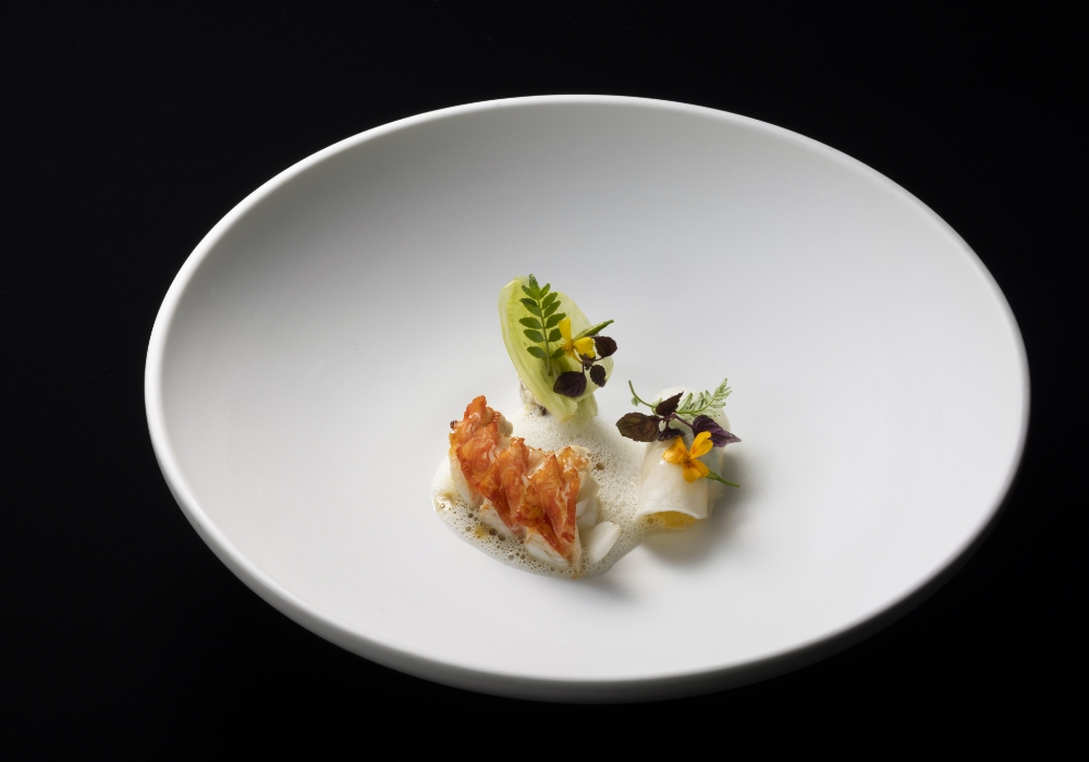 最終審査で山本さんが作った料理「脱皮」