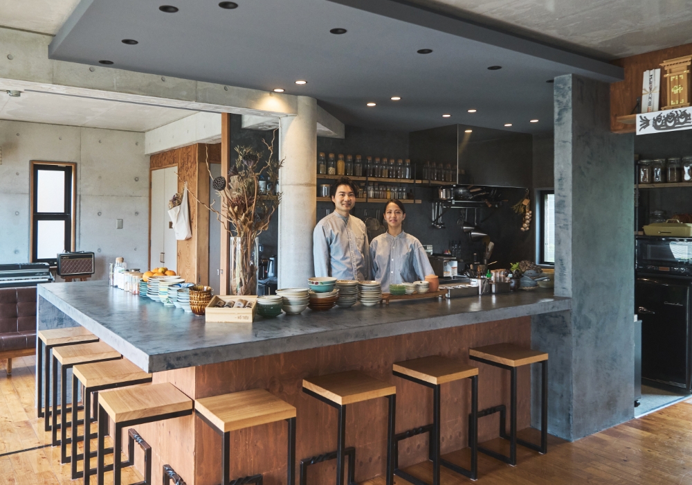 開放的で、窓を開けていると心地良い風が吹き抜けていく。