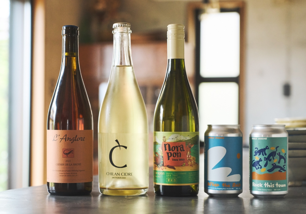 オリジナルのシードルやビールをECサイトで販売。