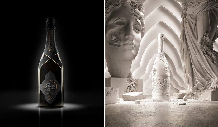 モエ・エ・シャンドン創業280周年記念<br />
コレクション アンペリアル クリエイションNo.1登場