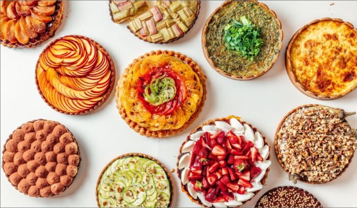 デザート系から食事系まで。粉の風味と上質な素材を吟味したタルト専門店