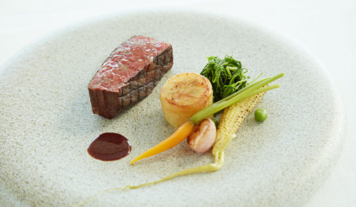 旅の疲れを癒す、心と身体にやさしいフレンチレストラン 「LʼOrangerie 光庵」