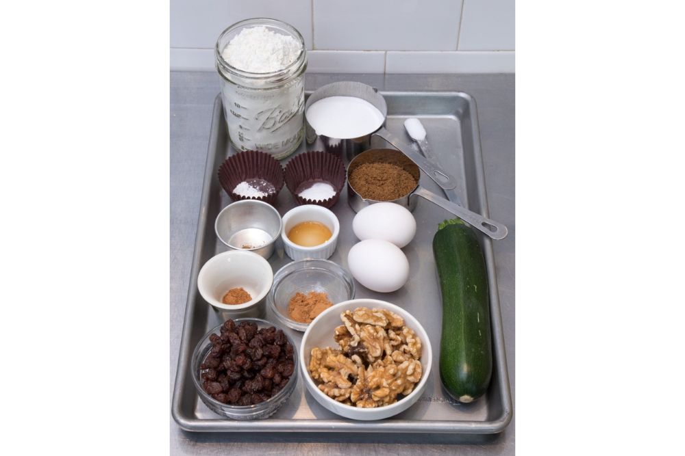 「ズッキーニブレッド」材料と作り方