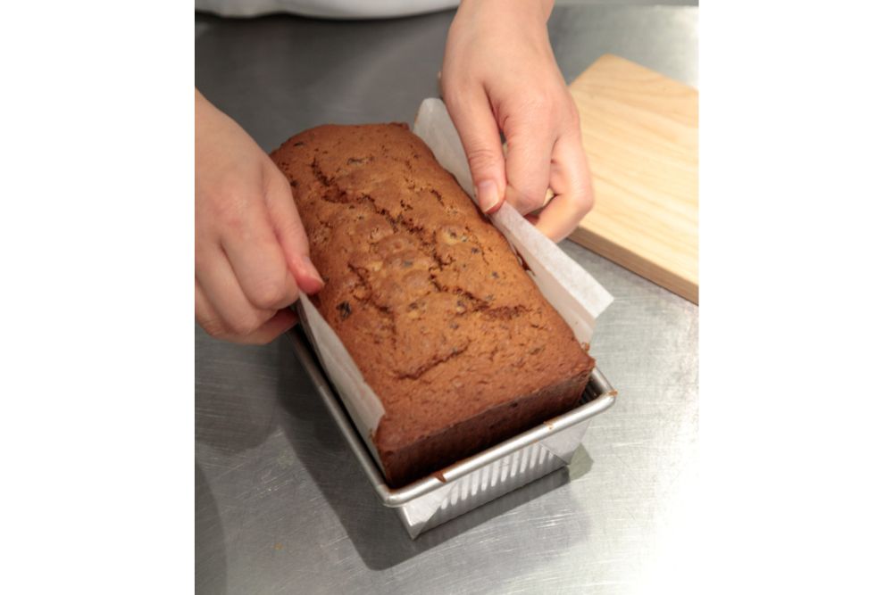 生地をなじませる