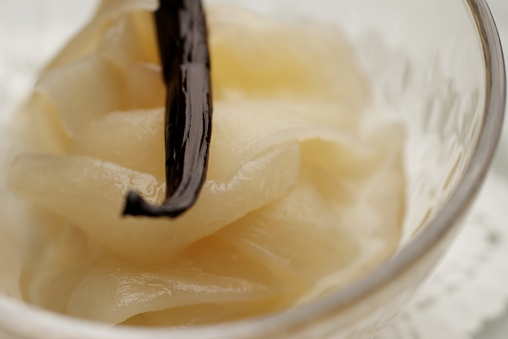 洋ナシのようなジューシーな果実感「かんぴょうのコンポート」