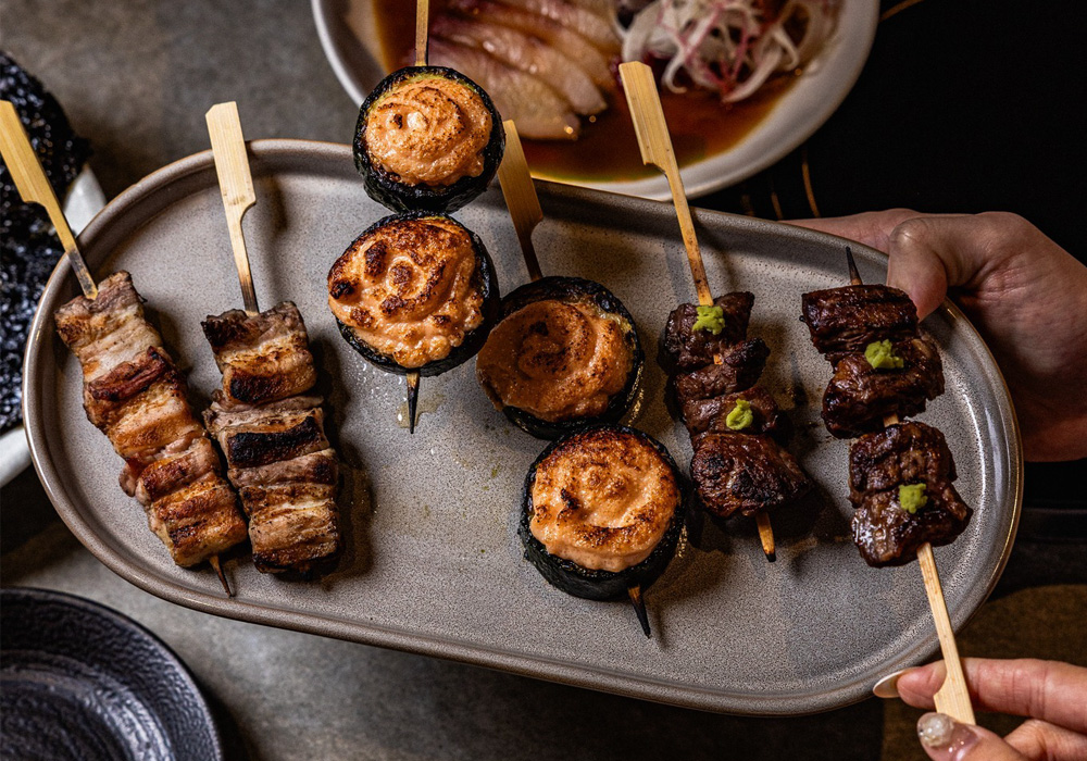 焼き鳥は１本３〜９豪州ドル