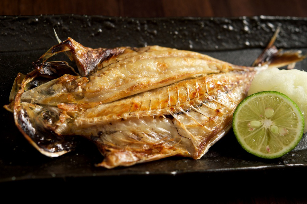 一夜干しの焼きもの