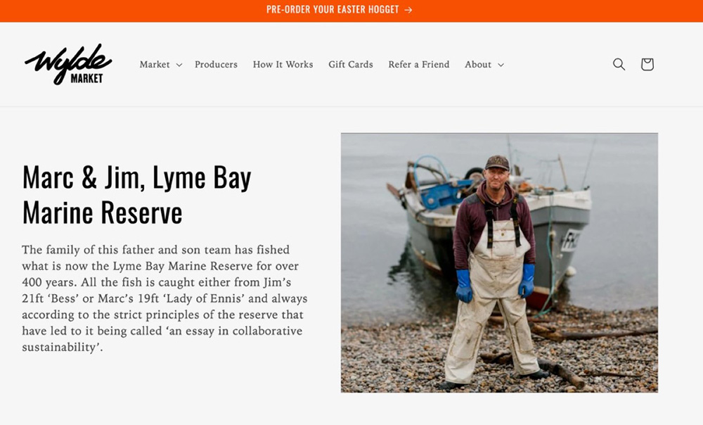 活きのいい魚介がウェブサイトにアップされると、すぐ完売になることもよくあるそう