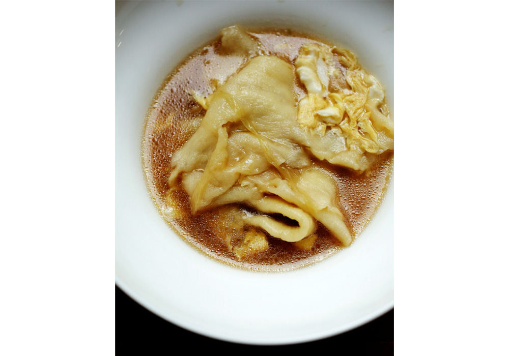 面片（メンピェン）でき上がり