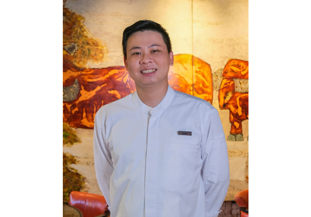 スクエア・ワンのベトナム人シェフのトラン・ハン氏