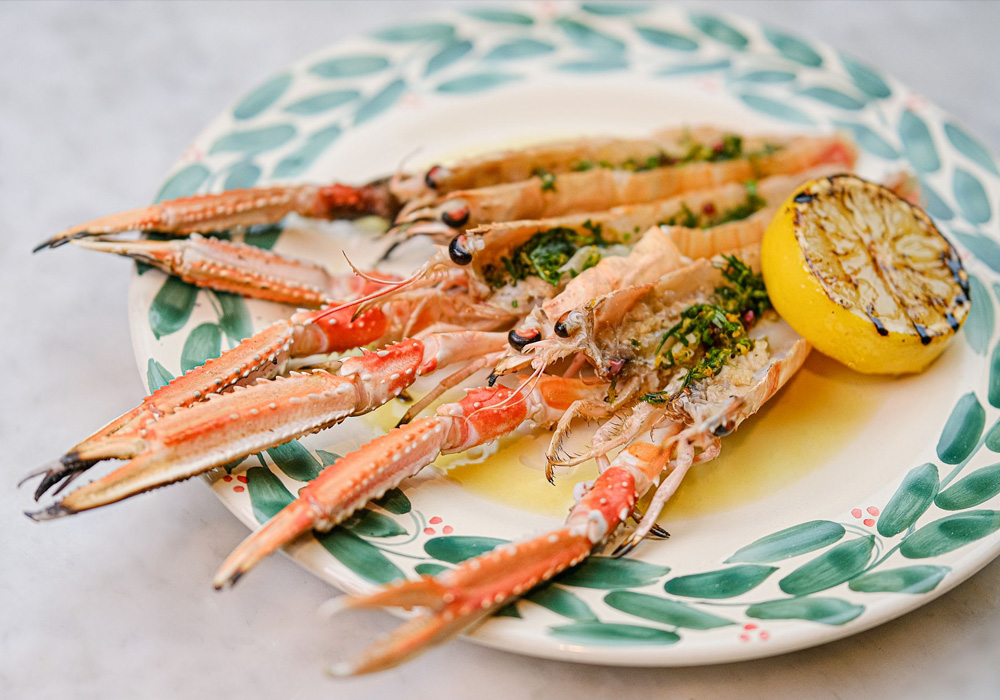 スコットランド産ラングスティーヌのグリル