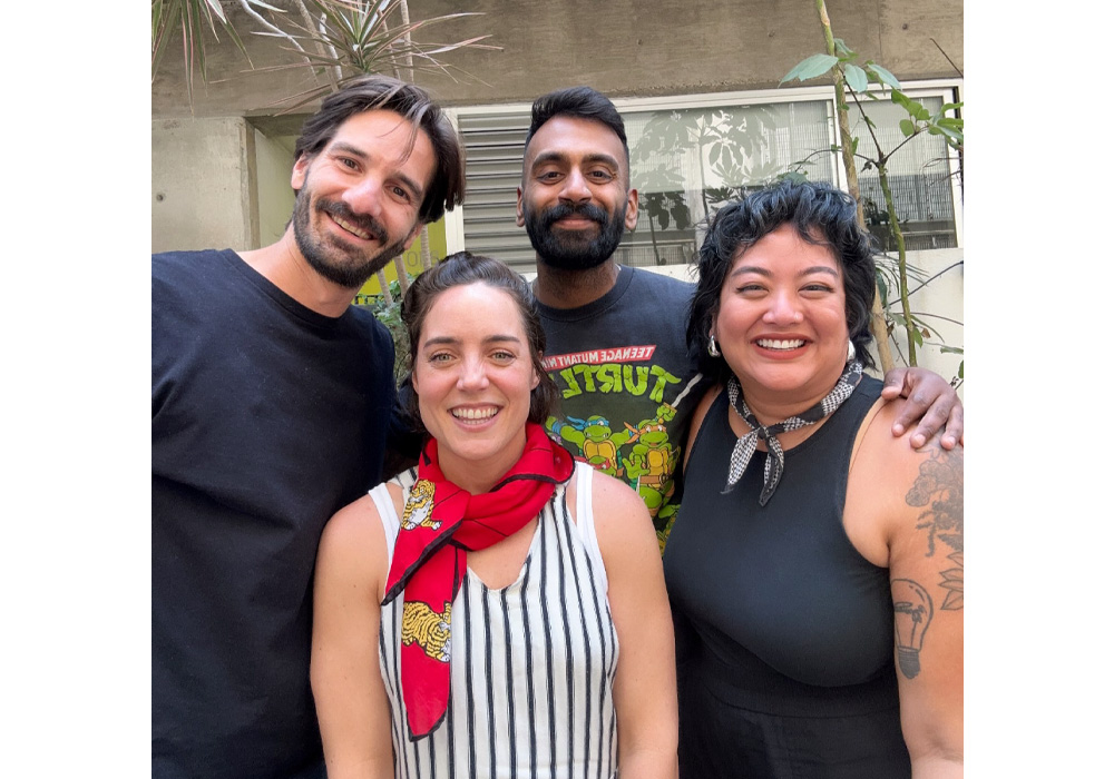 ニュマーケット代表／創業者、ロス・チャノウスキ氏とスタッフ