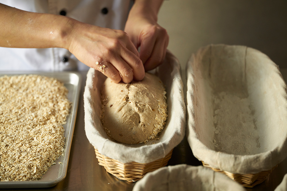 カントリーブレッドの作り方の写真