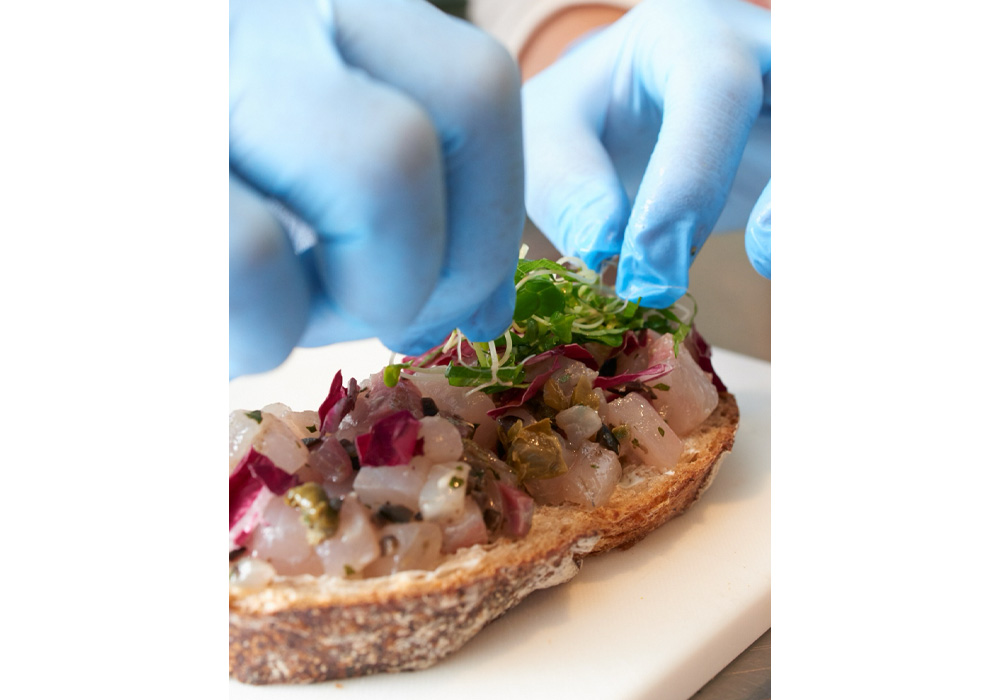 ［３］具をのせる