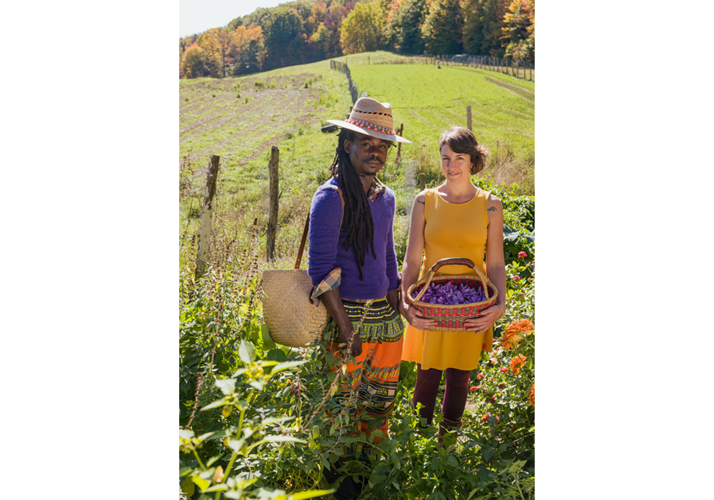 クローデル・ザカ・シェリー氏（左）とジェタ・マンデル‐エイブラムソン氏