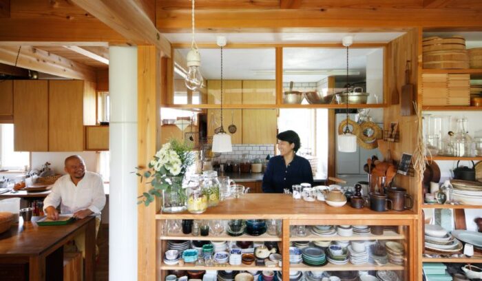 【食のプロの台所】典型的な農家の間取り。