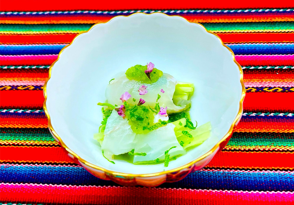 真鯛のセビーチェ