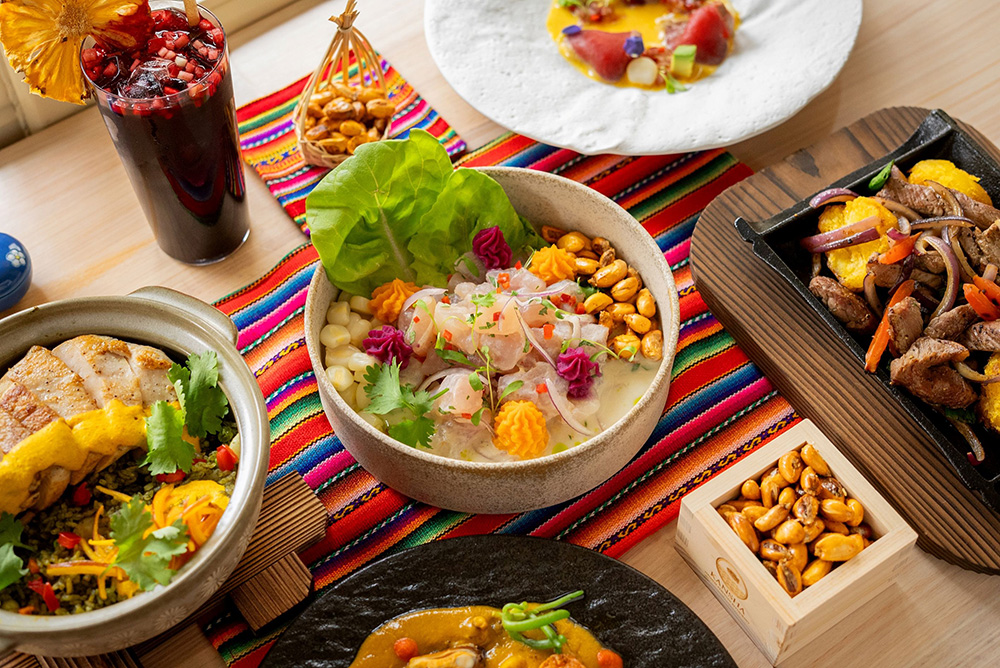 アラカルトはオリジナルのニッケイ料理を提供