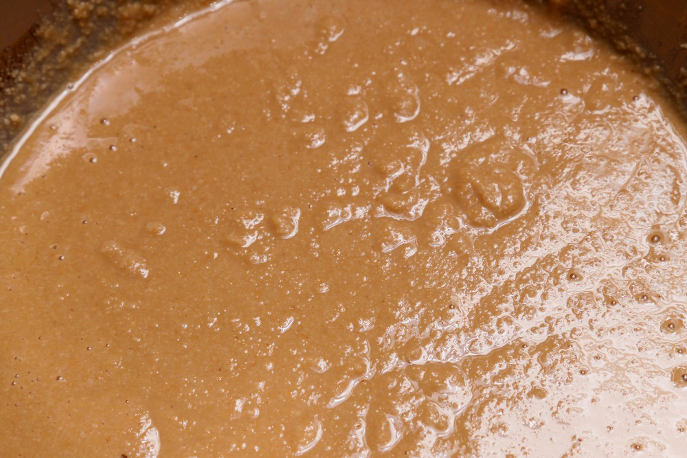 ネギ油を加える