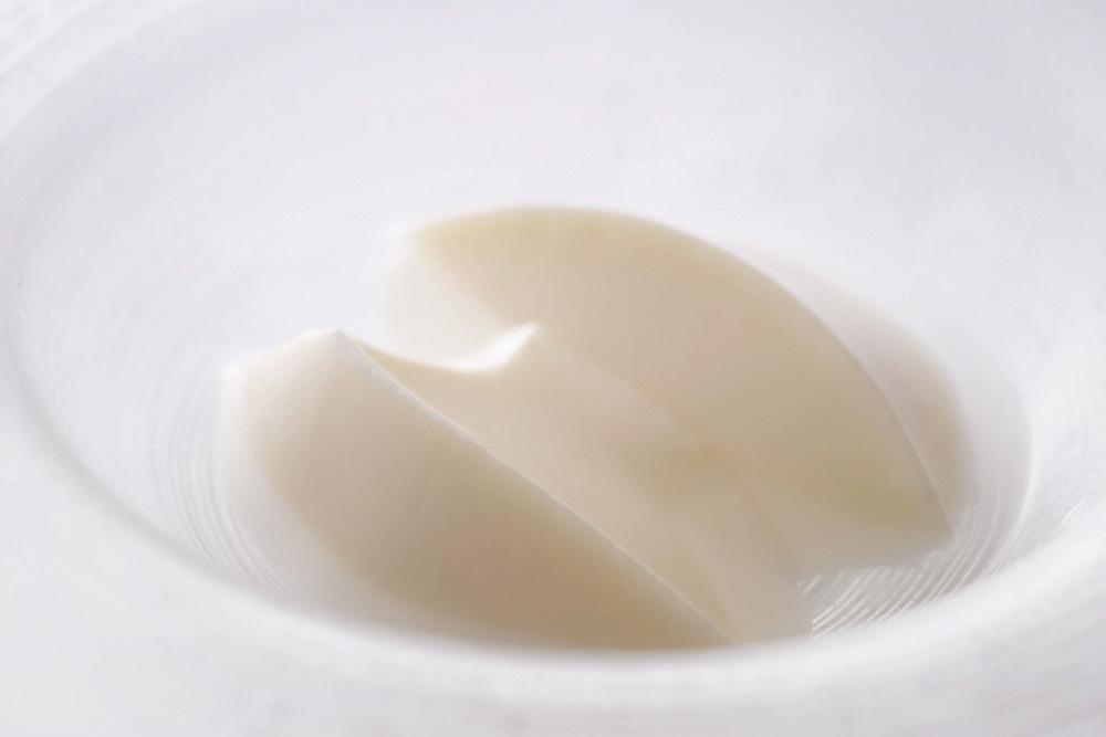 夢心地になる風味と食感「杏仁豆腐」