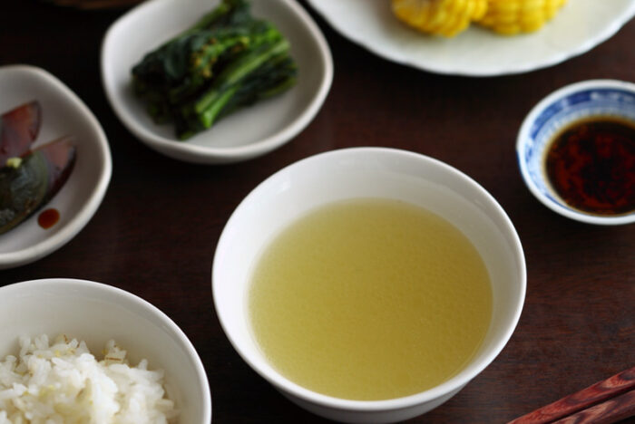 エネルギーの巡りを高める「夏の薬膳 トウモロコシのスープ」