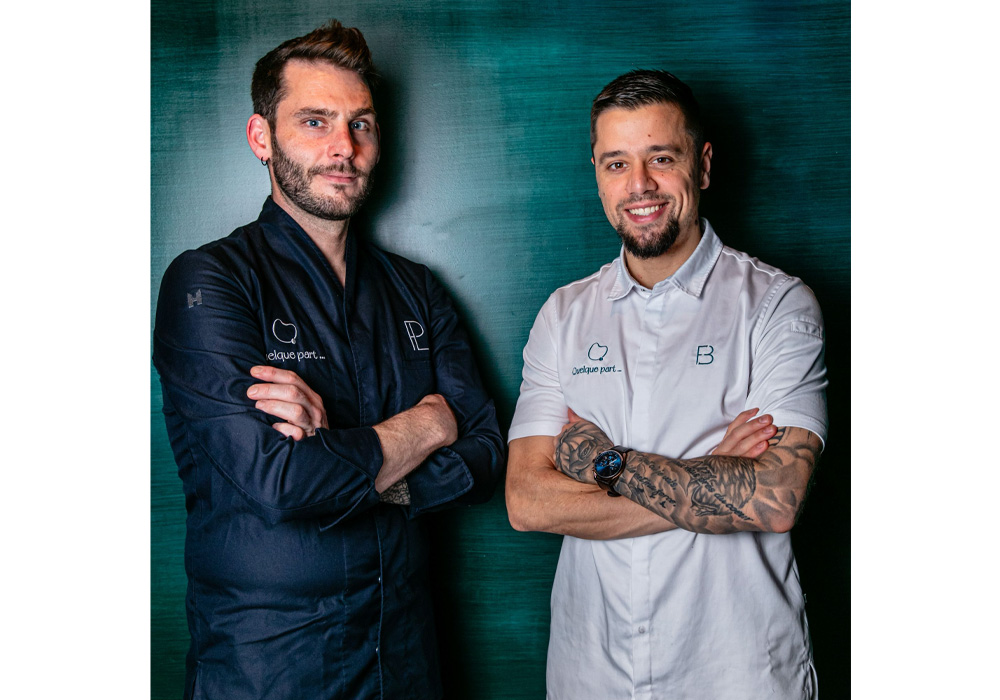 フロリアン・バルバロ（右）ピエール＝アンリ・ルコント（左）