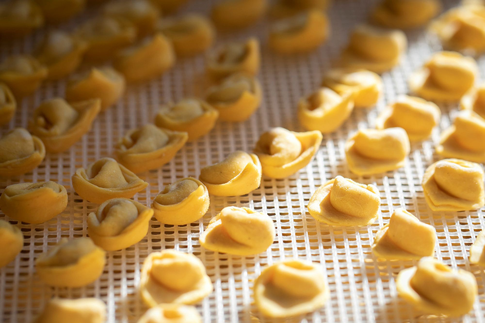 トルテッランテのパスタ