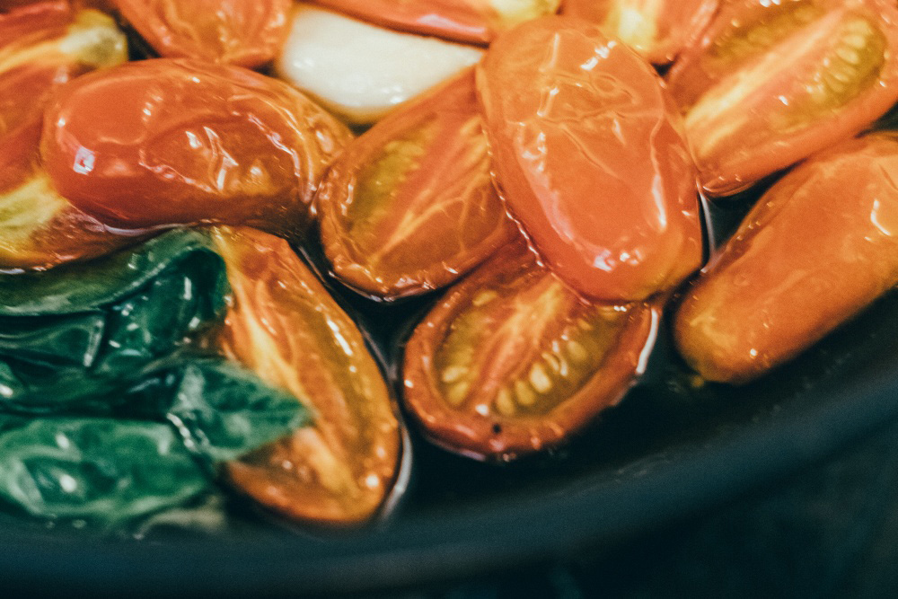 油に香りを移す