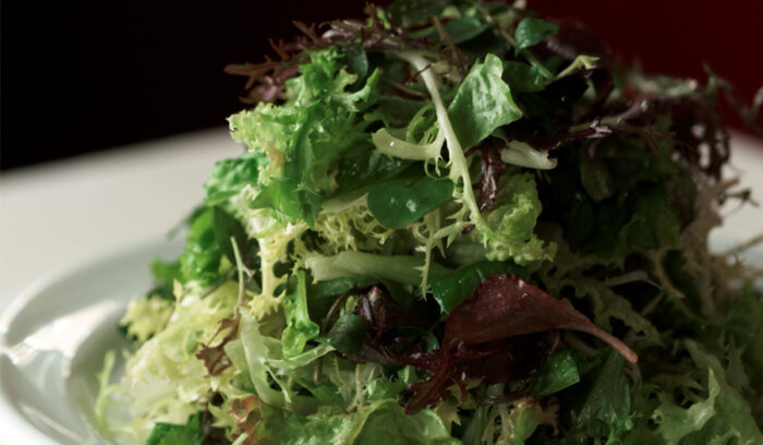 圧倒的に美しく、軽く、食べやすい。超人気ビストロの「グリーンサラダ」