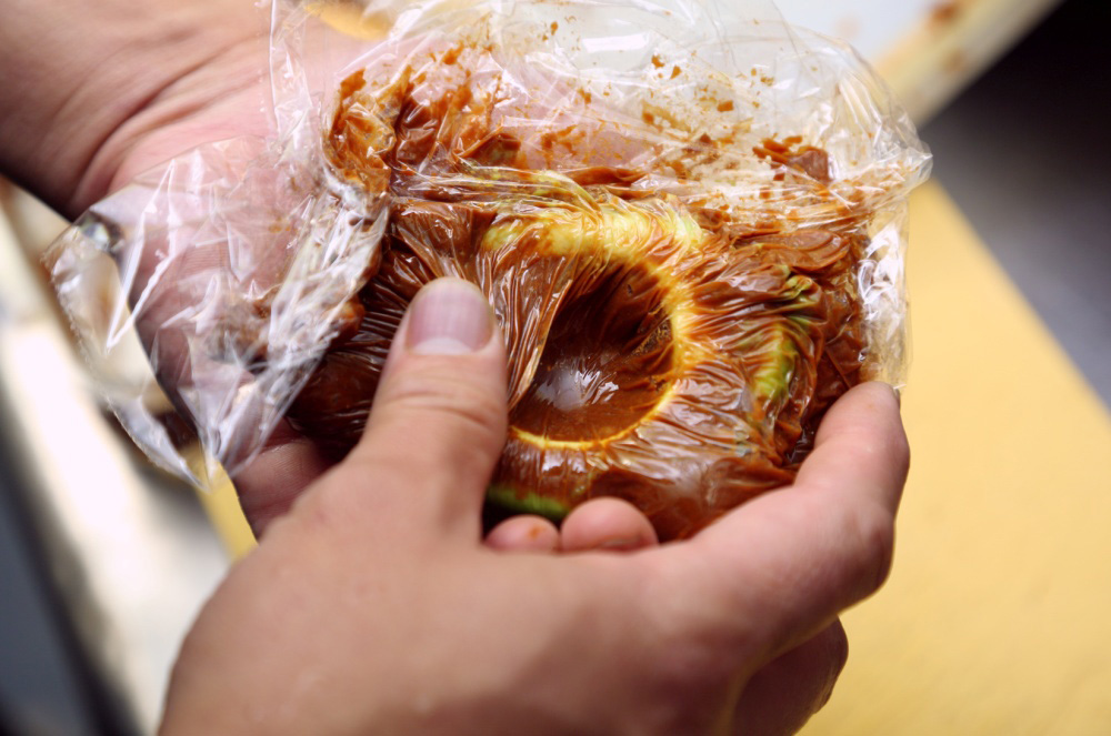 １～２晩寝かせる