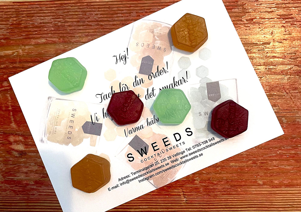 スウィーズは見た目も綺麗