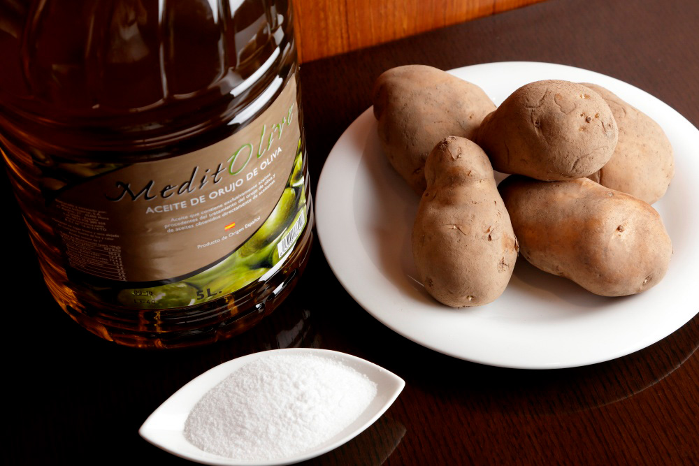 「ポテトチップス」材料