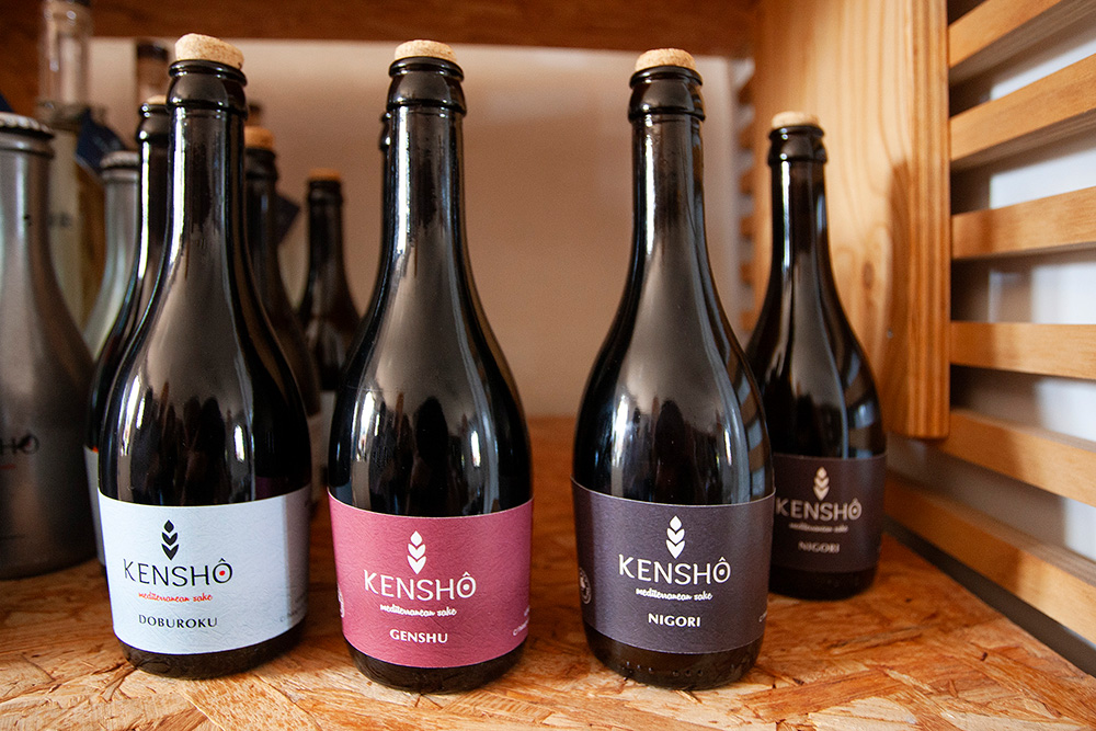 純米酒のラインナップ
