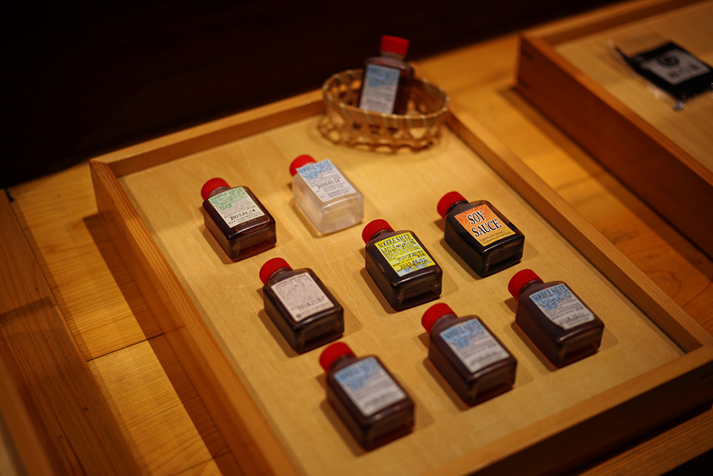 機内食に添えるめんつゆ