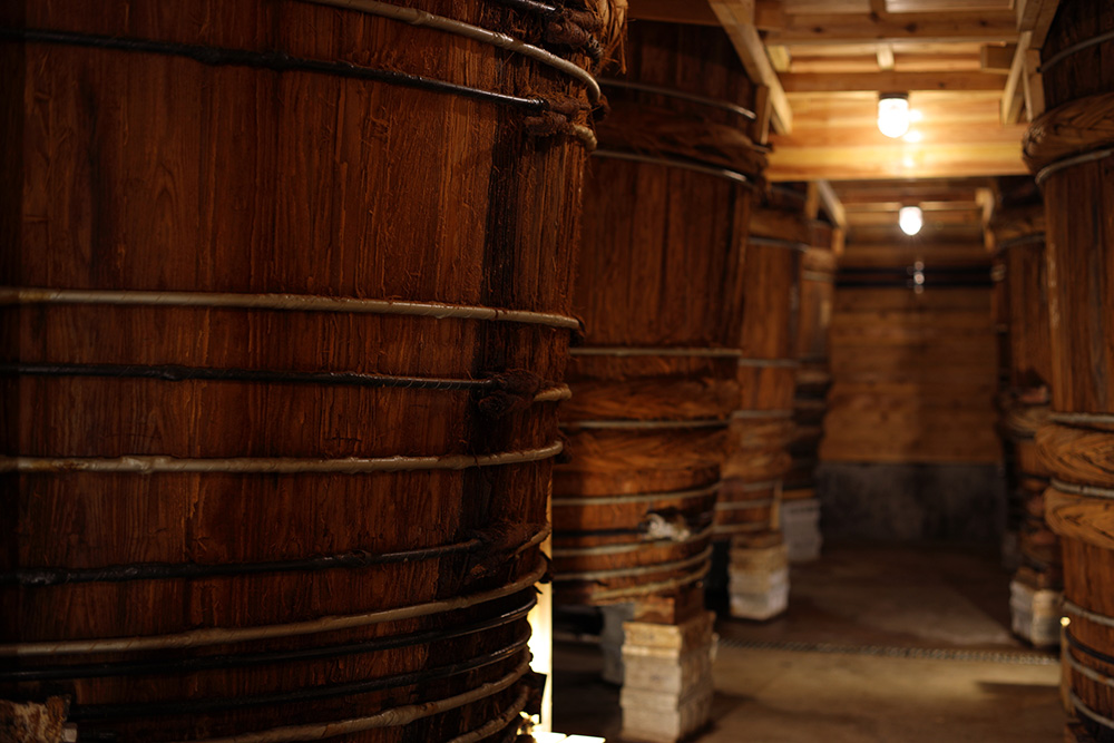 200年以上も使い続けている木桶