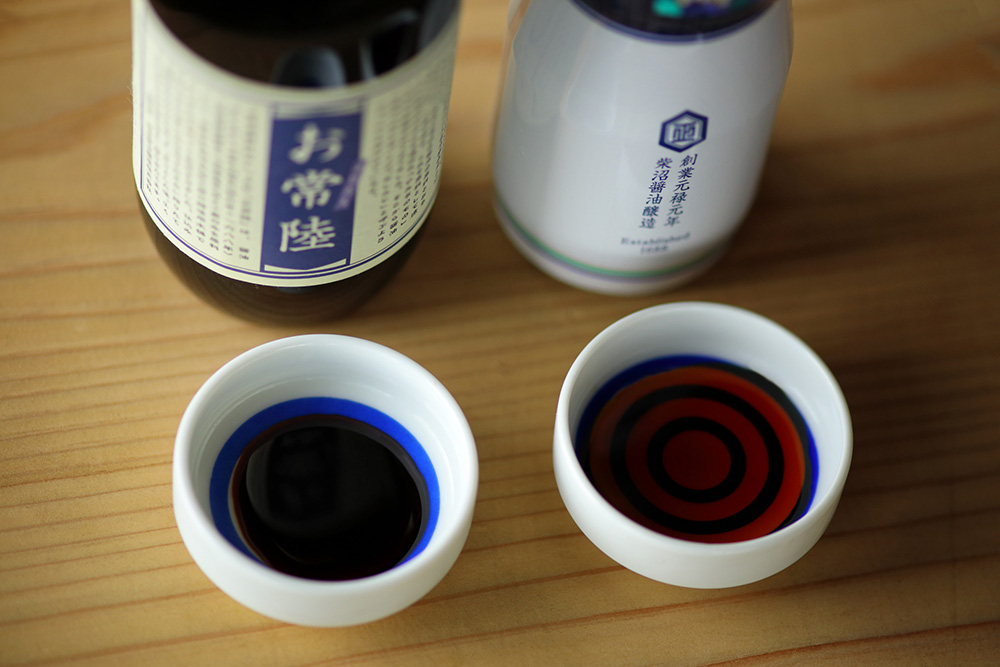 生醤油「お常陸」と「紫峰」